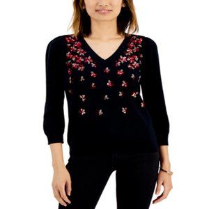 Charter Club Women's Sequin-Embellished Sweater-Beautiful elegant Sweater